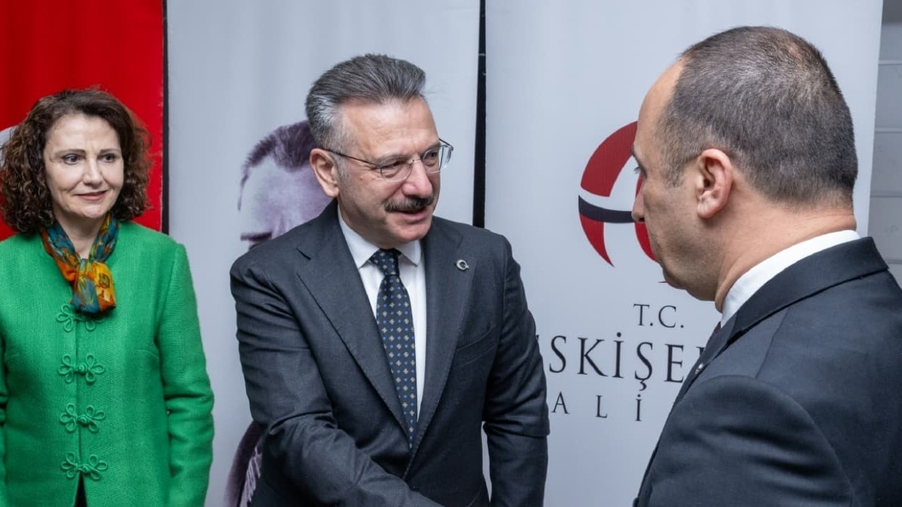 Eskişehir’de Valiliğince bayramlaşma töreni düzenlendi