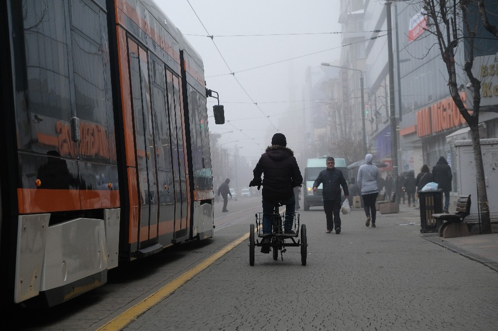 Eskişehir’de yoğun sis 