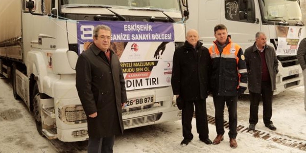 Eskişehir'den Suriye'ye yardım eli