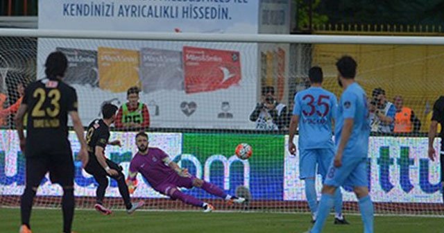 Eskişehirspor, Trabzonspor'u 1-0 yendi