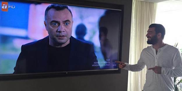 'Eşkıya Dünyaya Hükümdar Olmaz' fanatiği Arda Turan'a 'Eşkıya' lakabı taktılar