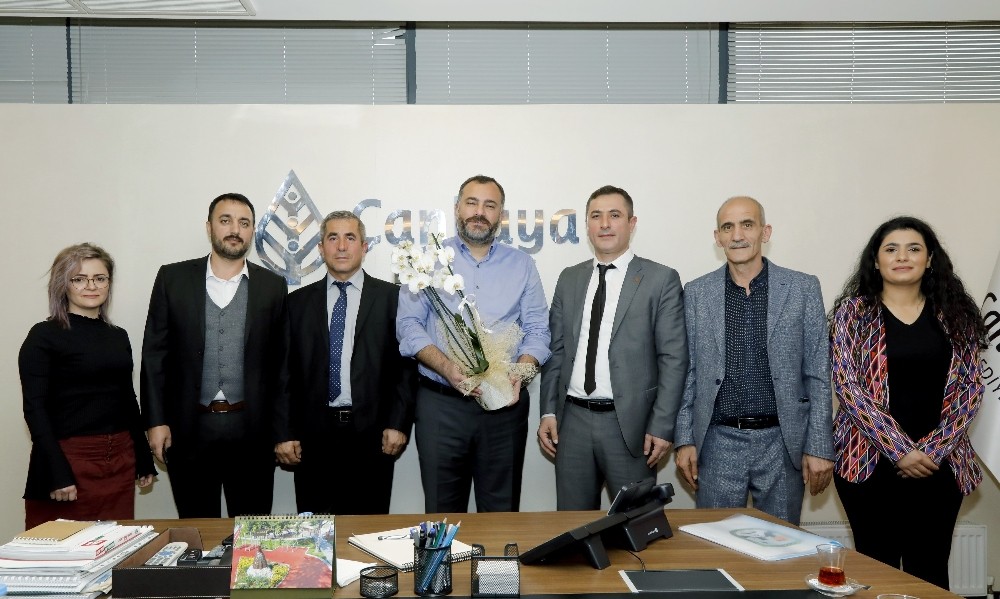 Esnaf odasından Taşdelen’e ziyaret 