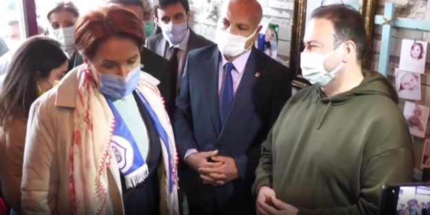 Esnaf ziyaretinde Akşener'e büyük şok!