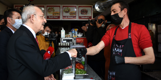 Esnaftan Kemal Kılıçdaroğlu'na: Ağzınızı açmadan yiyin o zaman