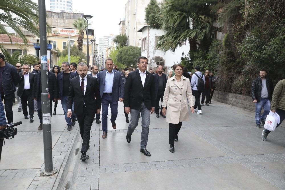 Esnaftan Zeybekci’ye: “Kemeraltı’nı kurtar başkanım” 