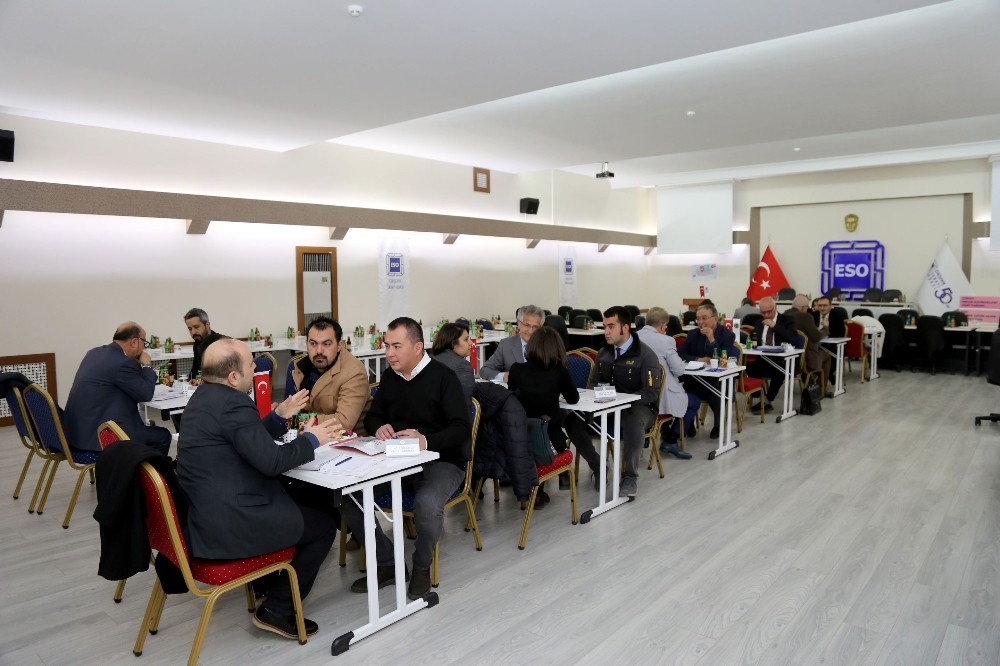 ESO, üyelerini MKE yöneticileri ile buluşturdu 