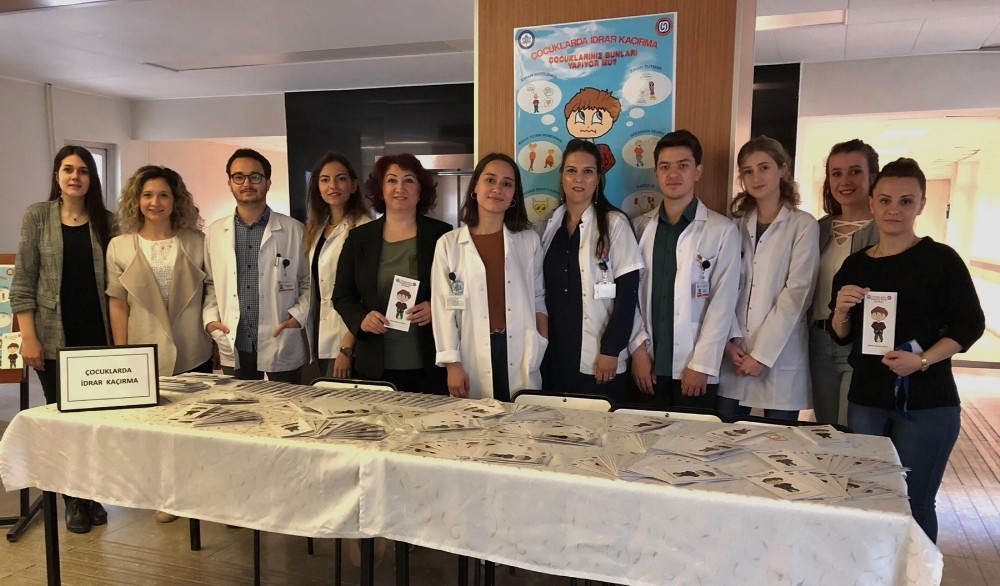 ESOGÜ Hastanesi’nde çocuklarda idrar kaçırma konusunda bilgilendirme etkinliği 