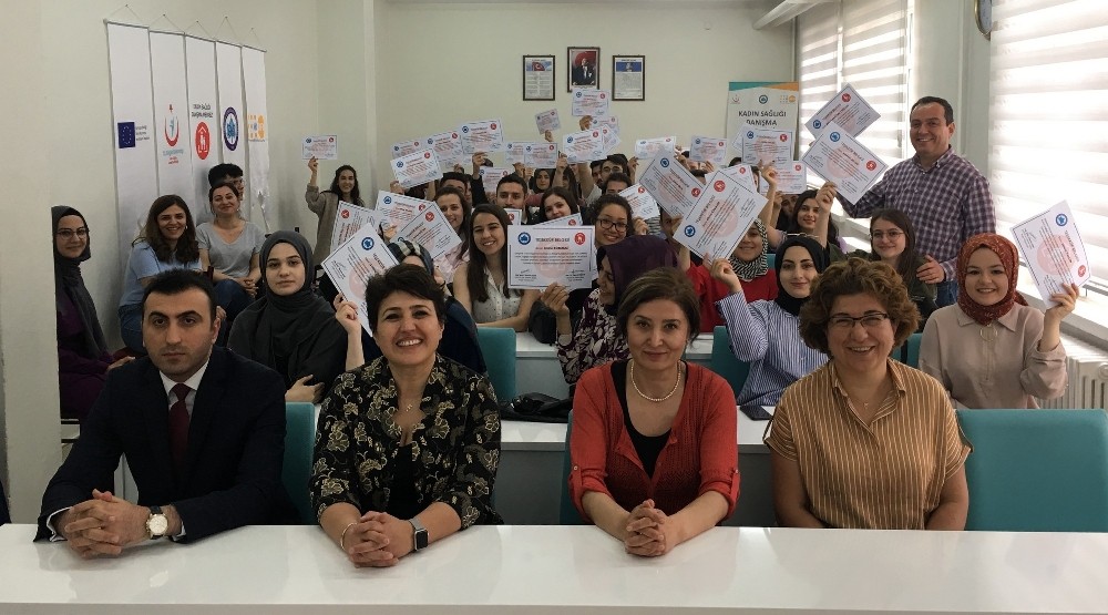 ESOGÜ ve UNFPA’dan gönüllü öğrencilerine teşekkür belgesi 