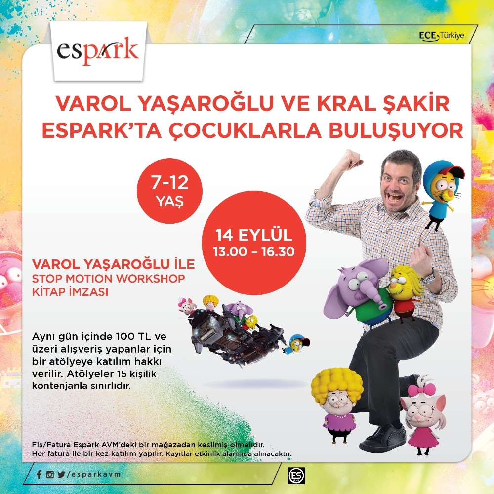 Espark Stop Motion Animasyon Atölyesi’ne ev sahipliği yapacak 