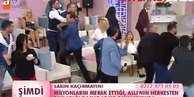 Esra Erol’un ahlaksız programında bir skandal daha