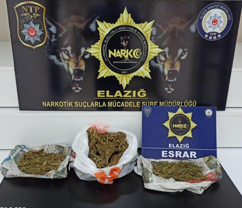 Esrarla yakalanan 2 şüpheli, 6 bin TL’de Korona cezası yedi 