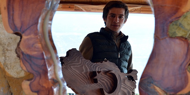 Et kütüğünü sanata dönüştürdü