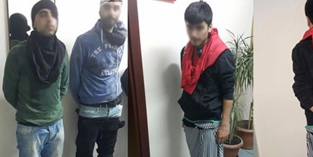 Etekli teröristler son anda yakalandı!