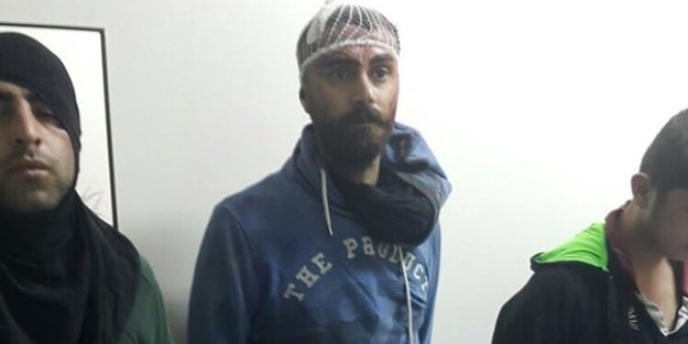 Etekli teröristler son anda yakalandı! - FOTO