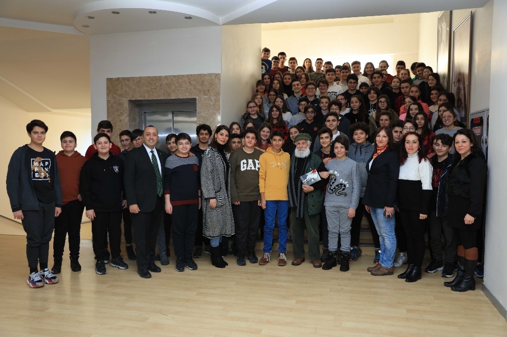Etem Çalışkan, SANKO Okulları’nda öğrencilerle buluştu 