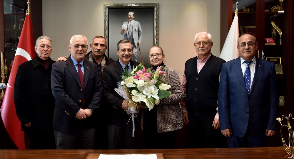 ETİ emeklilerinden Ataç’a ziyaret 