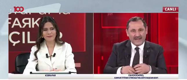 Etimesgut Belediye Başkanı Enver Demirel "Erdal Beşikçioğlu semti bilmiyor" dedi