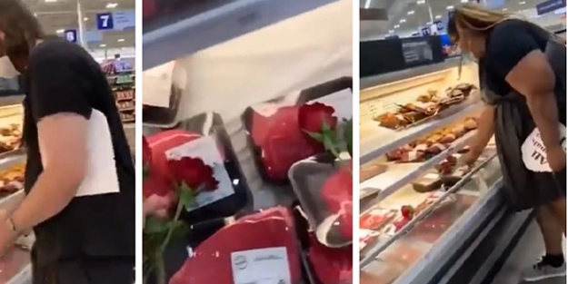 Etlerin üzerine gül bırakan veganlarla ilgili bomba yorum: ‘O abla vegan beslenerek mi o hale gelmiş?’