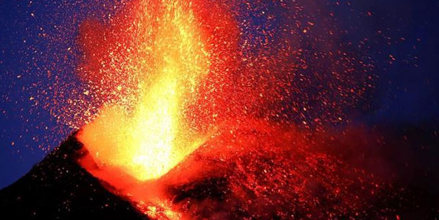 Etna Yanardağı faaliyete geçti