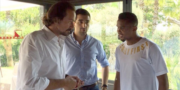 Eto'o'dan Yusuf Şimşek'e: Patron sensin