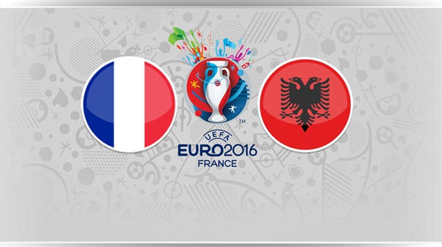 Euro 2016'da Fransa - Arnavutluk karşı karşıya geliyor