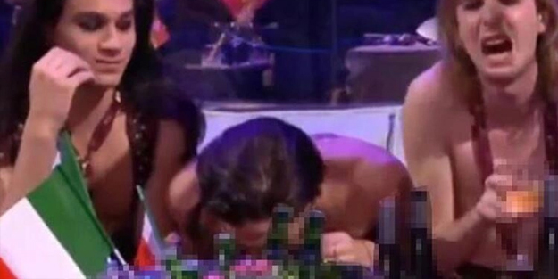 Eurovision yarışmasında büyük rezillik