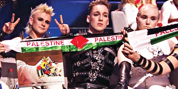 Eurovision’a Filistin damgası
