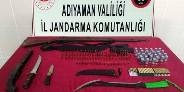 Ev değil adeta cephanelik