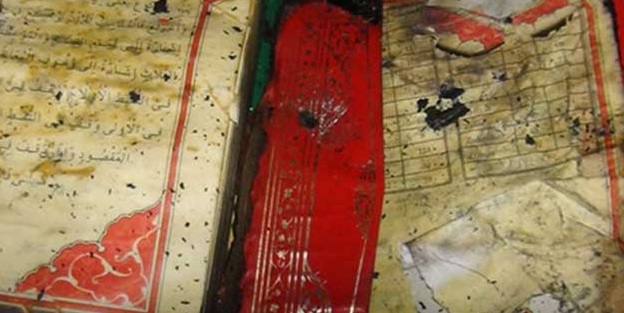 'Ev ev gezip Kur'an topluyorlar ve Kur'anları yakıyorlar'