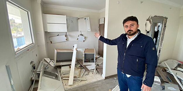 Ev sahibini çıldırtan görüntü! Kiracının yaptığı 'pes' dedirtti