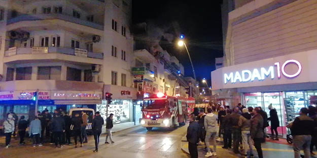 Ev sahibinin çıkarmak istediği kiracı kadın, evi ateşe verdi!