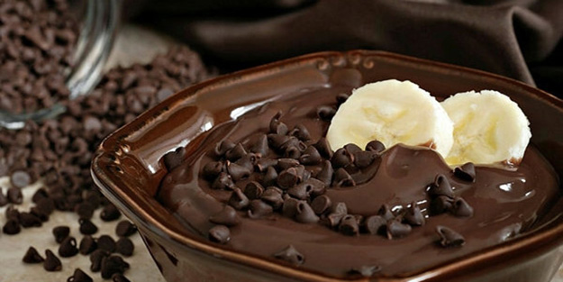 Ev yapımı puding yapımı Çikolatalı puding tarifi