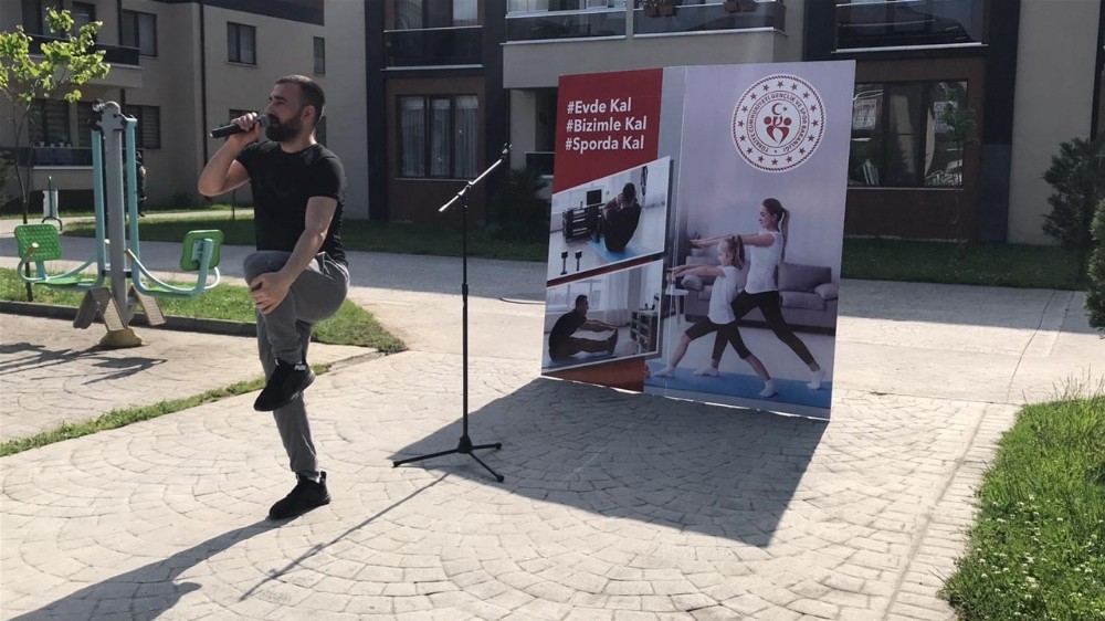 Evde kal, hareketsiz kalma etkinliği devam ediyor 