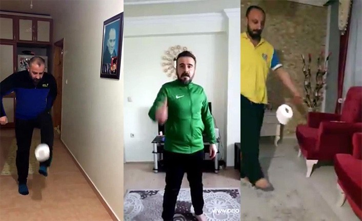 Evde kalan Gümüşhanelilerden ilginç etkinlikler 