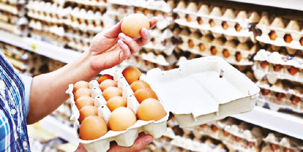 Evde kaldık yumurtayı çok tükettik