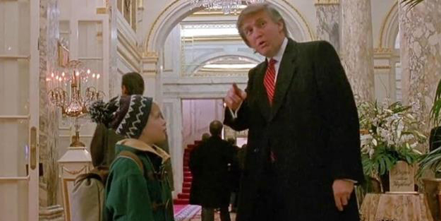'Evde Tek Başına' filminin küçük çocuğu da Trump sahnesinin kaldırılmasını istedi