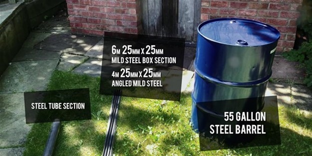 Evdeki boş varilden bakın ne yaptı!