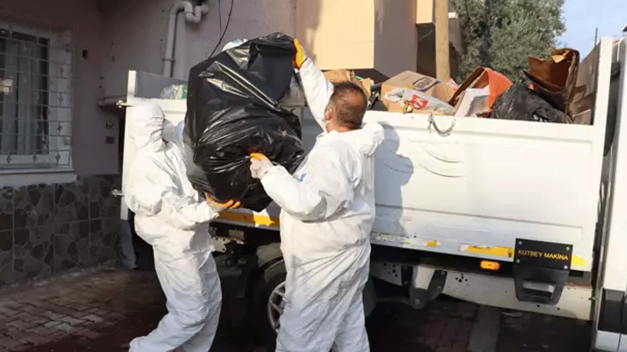 Evden çıkanlar şoke etti