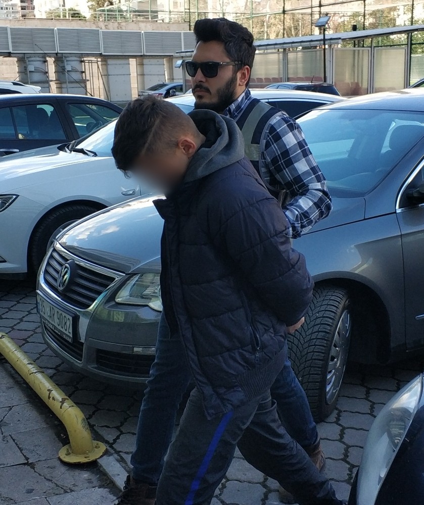 Evden hırsızlık şüphelisi tutuklandı 