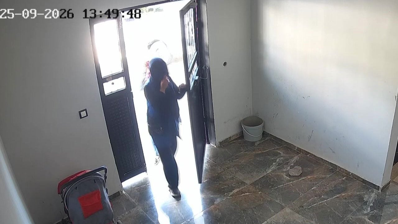 Eve girip para ve altın çalan kadın tutuklandı! Kameralara rağmen "Ben değilim" dedi
