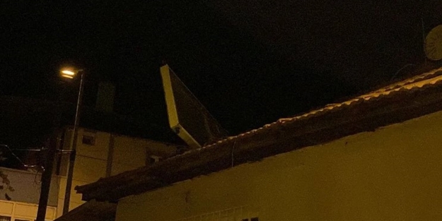Eve ok gibi saplandı!