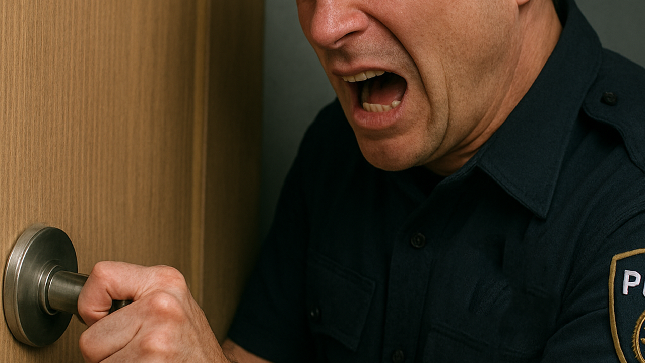 Eve yapılan operasyonda polis kapı kolunu tutar tutmaz öldü!