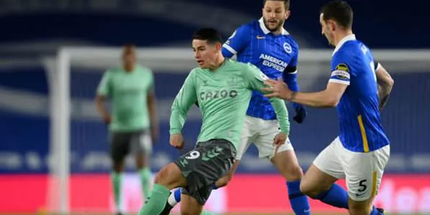 Everton, Brighton deplasmanında kazanamadı