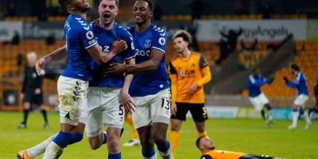 Everton deplasmanda Wolverhampton'ı yendi