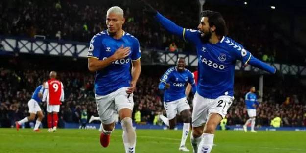 Everton'dan Arsenal'e karşı muhteşem geri dönüş!