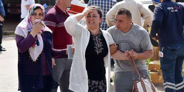 Evi yanarken görünce sinir krizi geçirdi