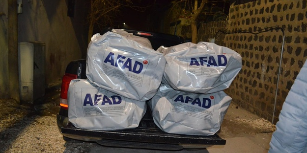 Evinde 4 AFAD çadırı bulunan 1 kişi gözaltına alındı