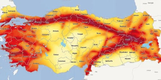 Eviniz fay hattı üzerinde mi? Tek tıkla öğrenin