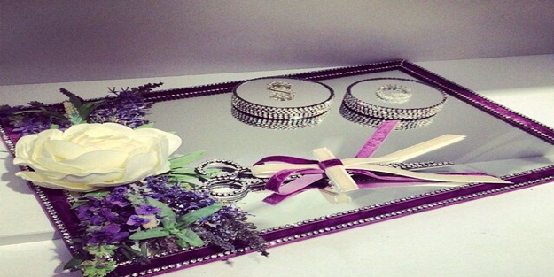 Evinizde yüzük tepsinizi kendiniz süsleyebilirsiniz