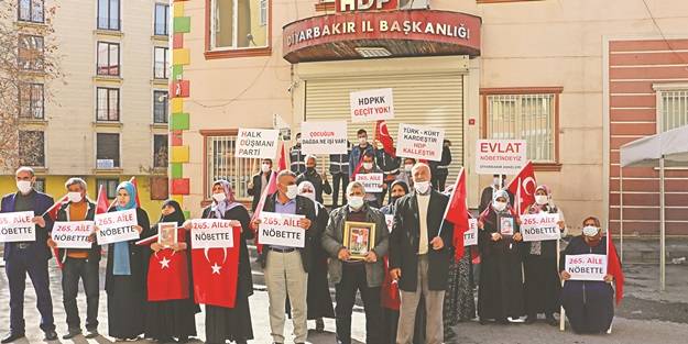Evlat nöbetindeki aile sayısı 265’e çıktı